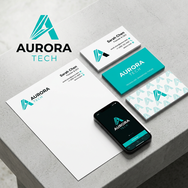 Tech Brand Identity